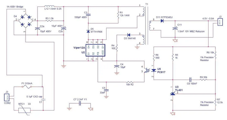 RM6203 ШИМ контроллер AC/DC для блоков питания DIP-8 (THX203H, XN1203DP, PD223)