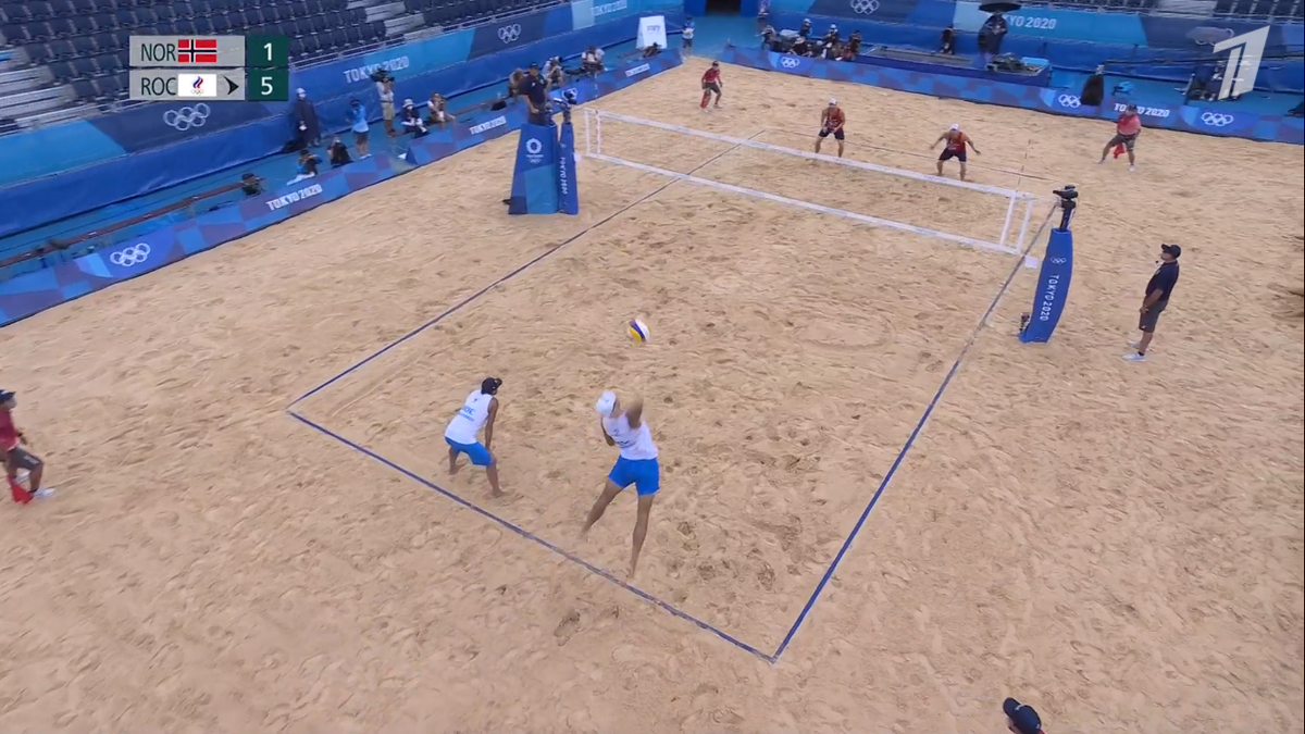 Финал Олимпийских игр  в Токио сборная России против Сборной Норвегии