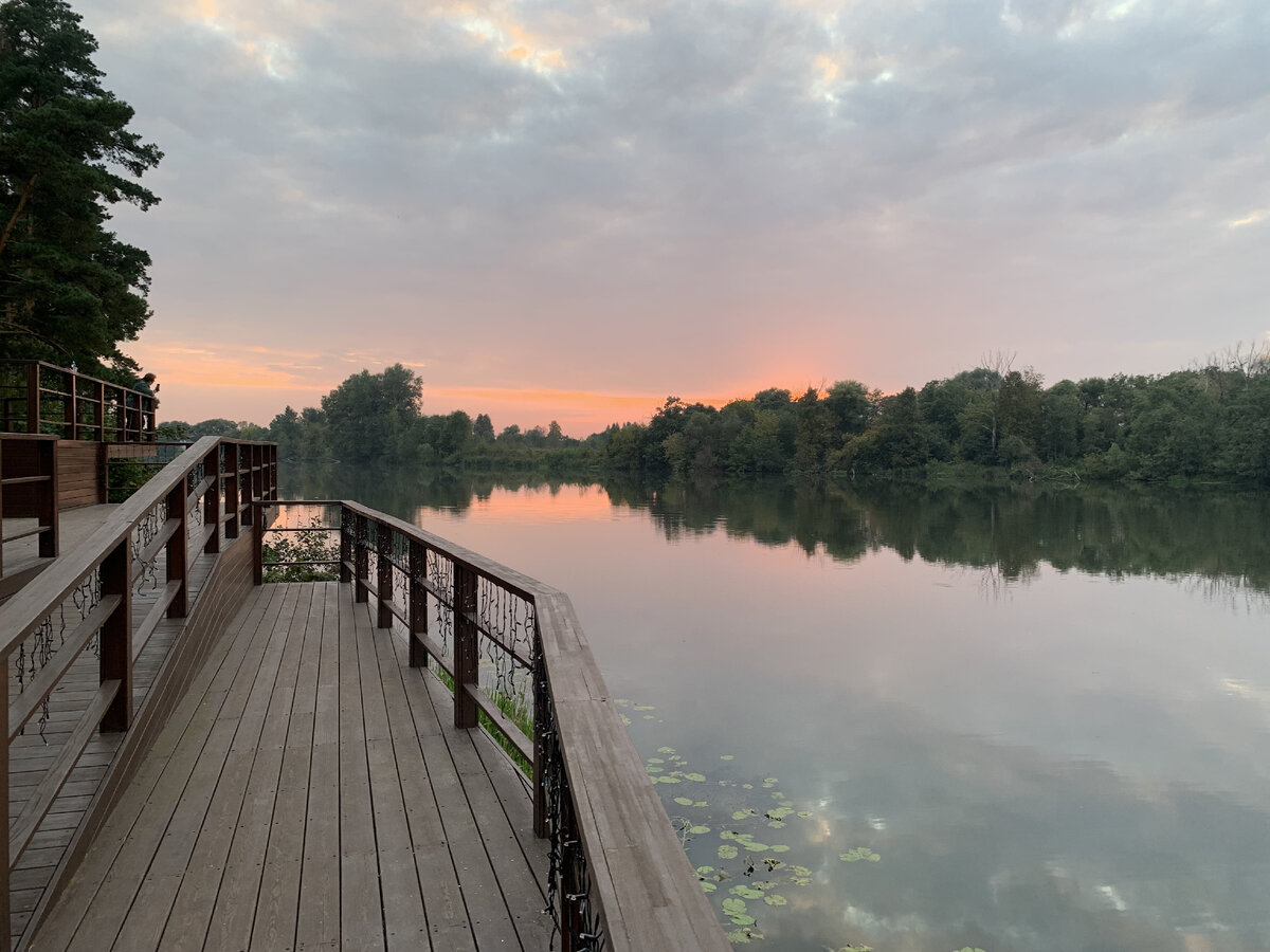 Смотровая площадка в парке у воды «Отражение». Все фото в статье сделаны лично автором
