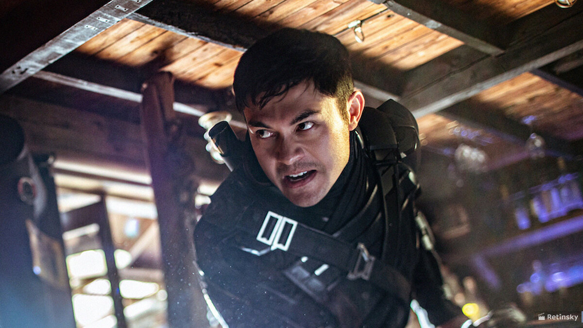 Кадр из фильма «G.I. Joe: Бросок кобры. Снейк Айз», режиссёр Роберт Швентке, 2021 год
