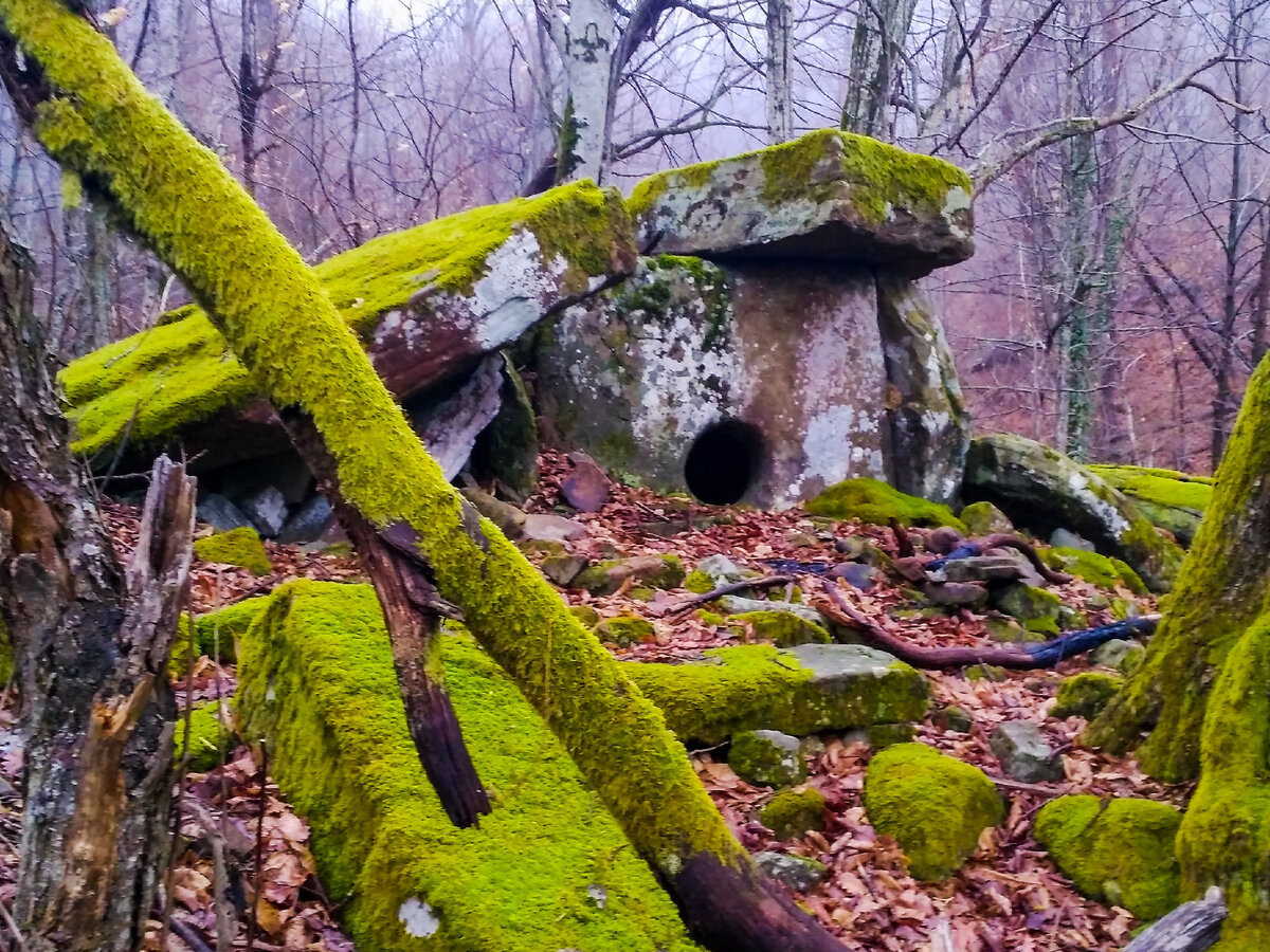 Основной дольмен группы "Чумаки-1"