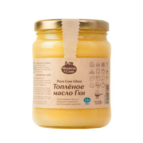 Масло топлёное Гхи, Медведь & Слон