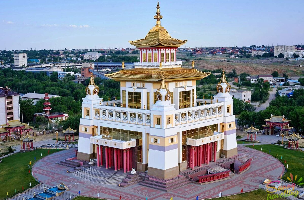 Калмыцкий буддийский храм - хурул