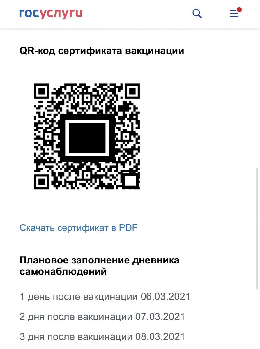 Скан из госуслуг QR код