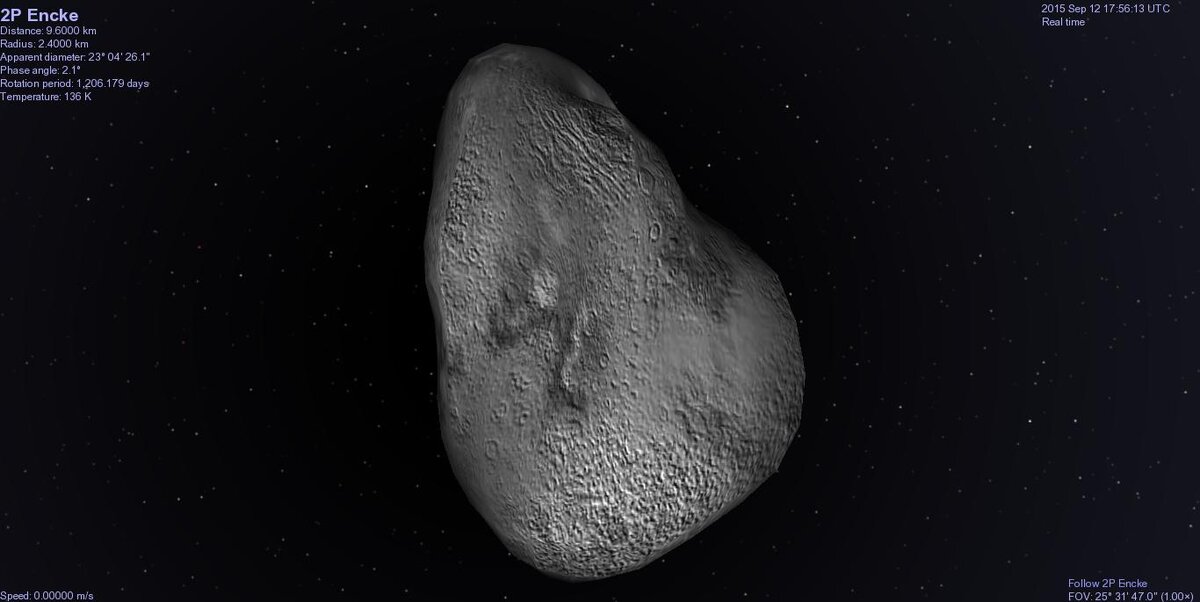 Комета Энке - короткопериодическая комета из семейства Юпитера