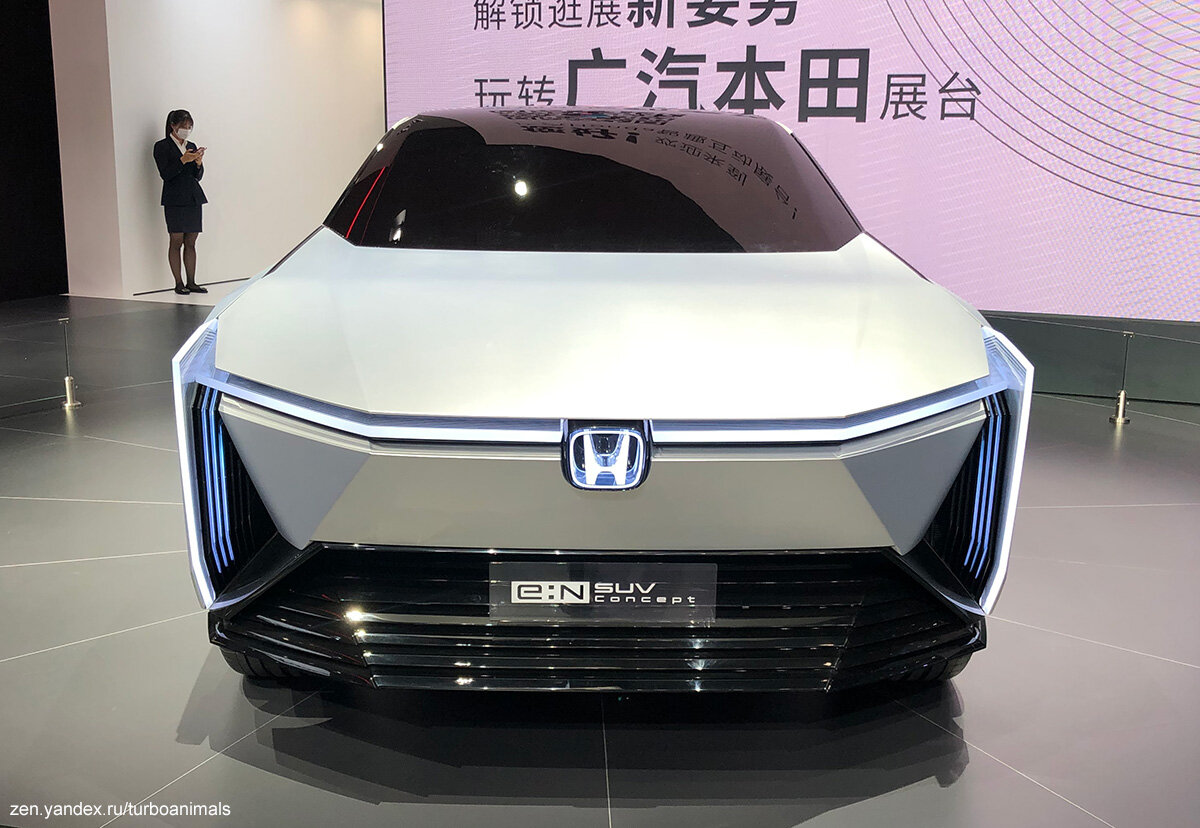 Новая Honda e:N SUV на грани фантастики. Квадратный дизайн в стиле Tesla  CyberTruck | TurboAnimals | Дзен