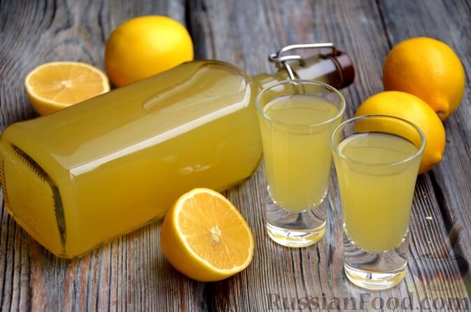 лимоны, водка , сахар