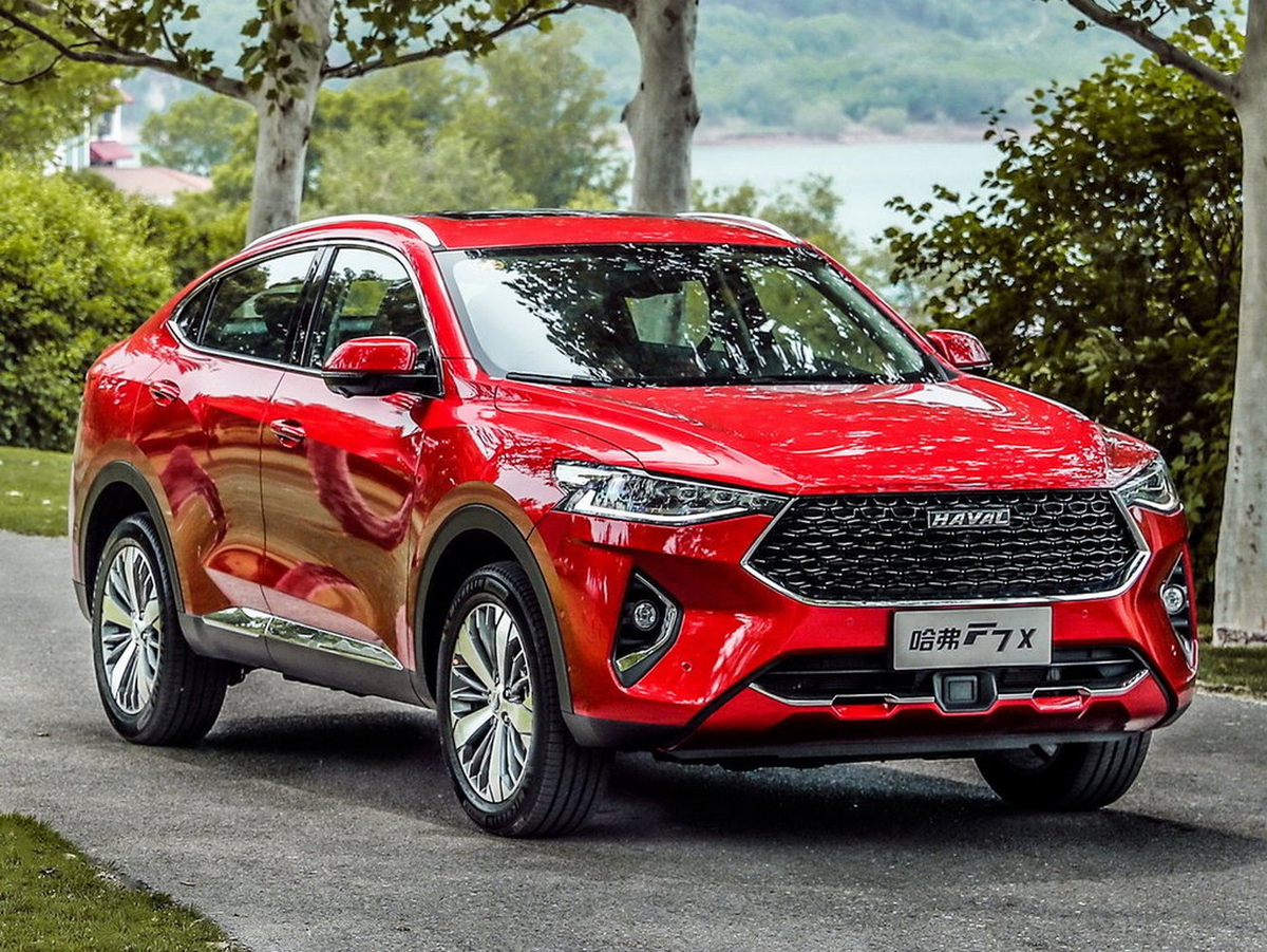 Haval F7x с очевидной отсылкой к BMW