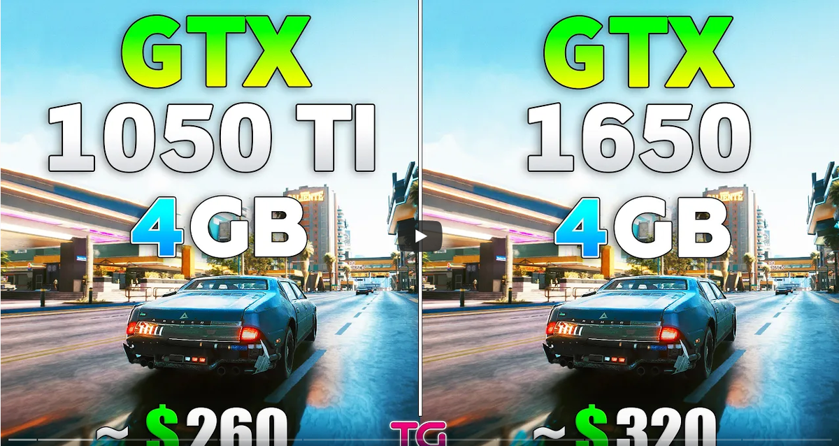 Gtx 1050 ti vs sale gtx 1650