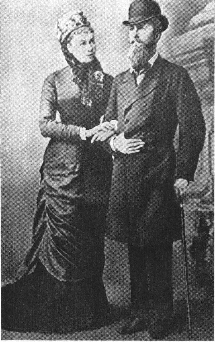 Н.А. Меренберг со вторым мужем принцем Нассаусским