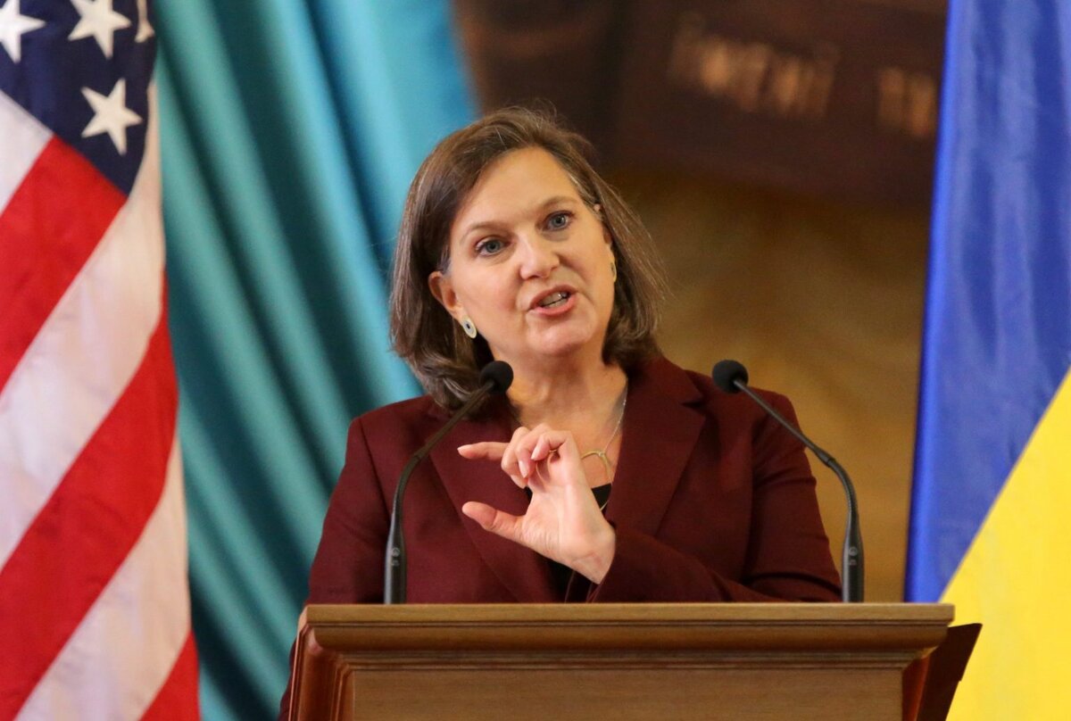 Нуланд показывает насколько она уже внедрилась в европейские газовые дебри.