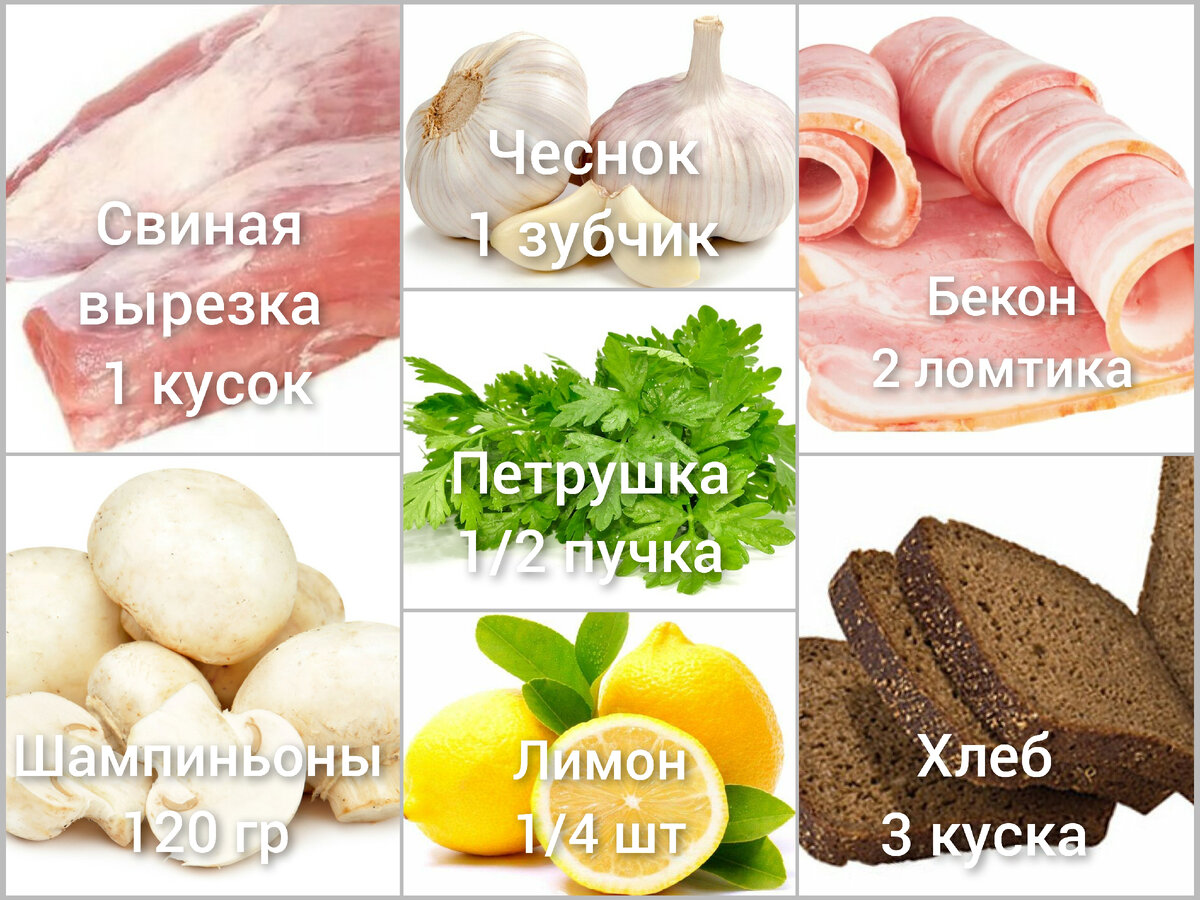 Список продуктов 