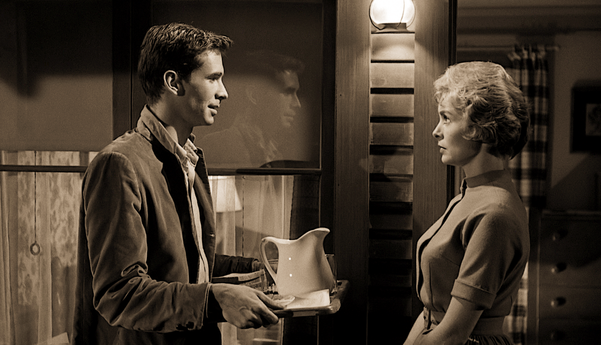 Норман и Мэри у Альфреда Хичкока 1960г.