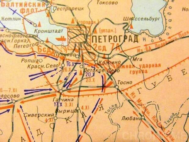 В октябре 1919 г. белые подошли к «колыбели революции», сомнений в победе почти не оставалось. Юденич уже думал не о боях, а о том, как прокормить петроградцев.