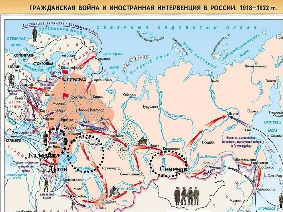 Примеры интервенции в россии