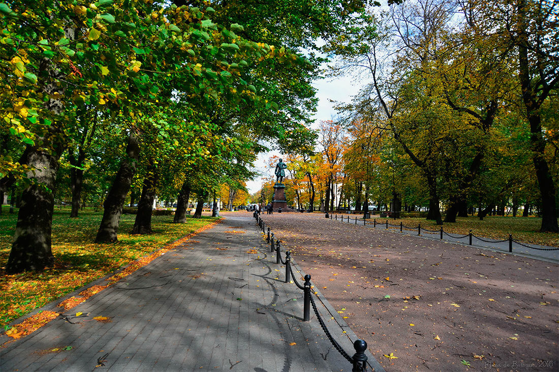 петровский парк в кронштадте