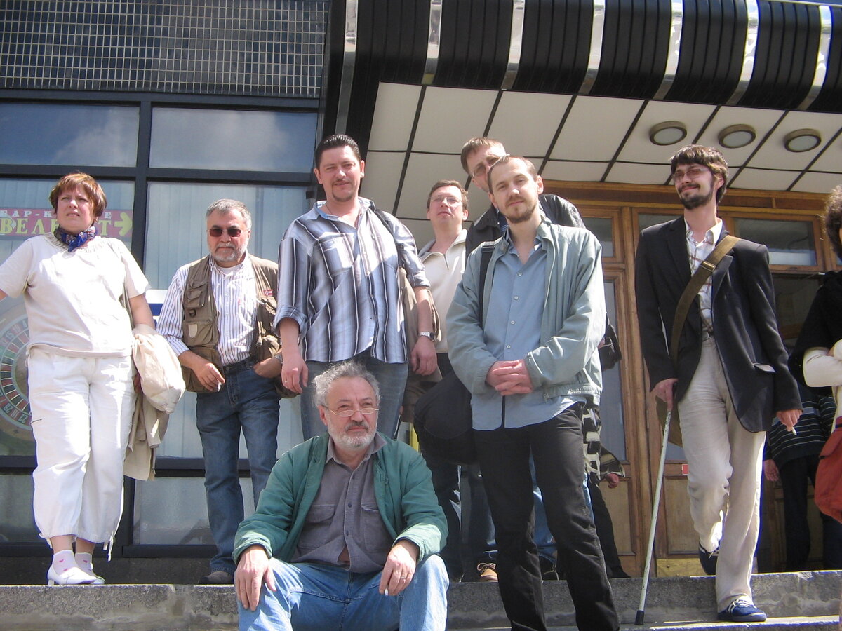 На фестивале "Киевские Лавры", 2006. Фото из личного архива автора