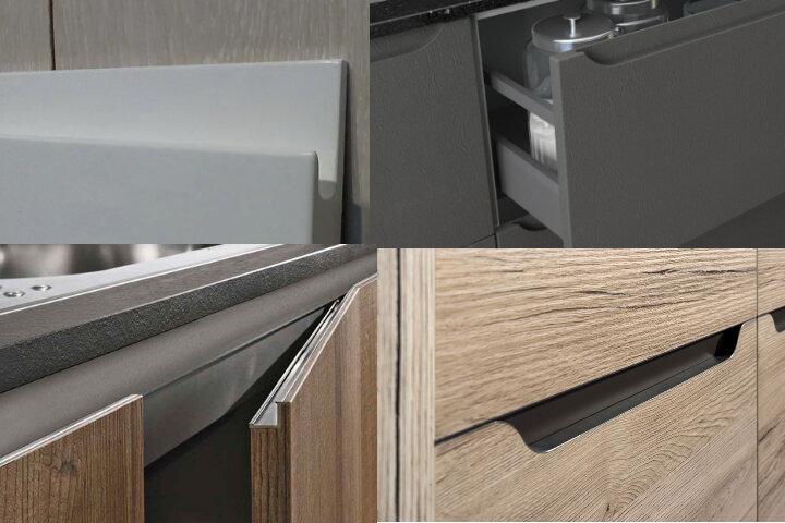 Варианты скрытой фрезеровки