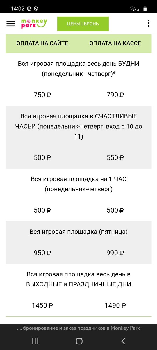 Манкей парк