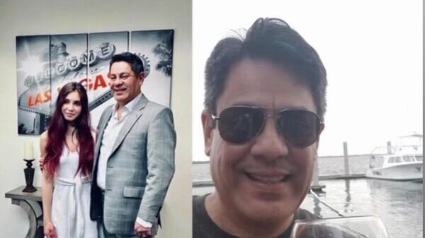    Фигуристка Диана Дэвис с отцом.© Фото : Социальные сети Дианы Дэвис.