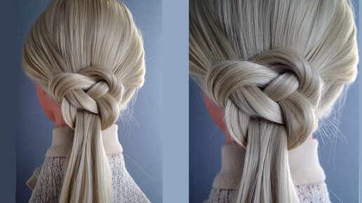 Simple hairstyles.. #longeasyhairstyles Easy Hairstyles 101 in 2019 Easy hairsty