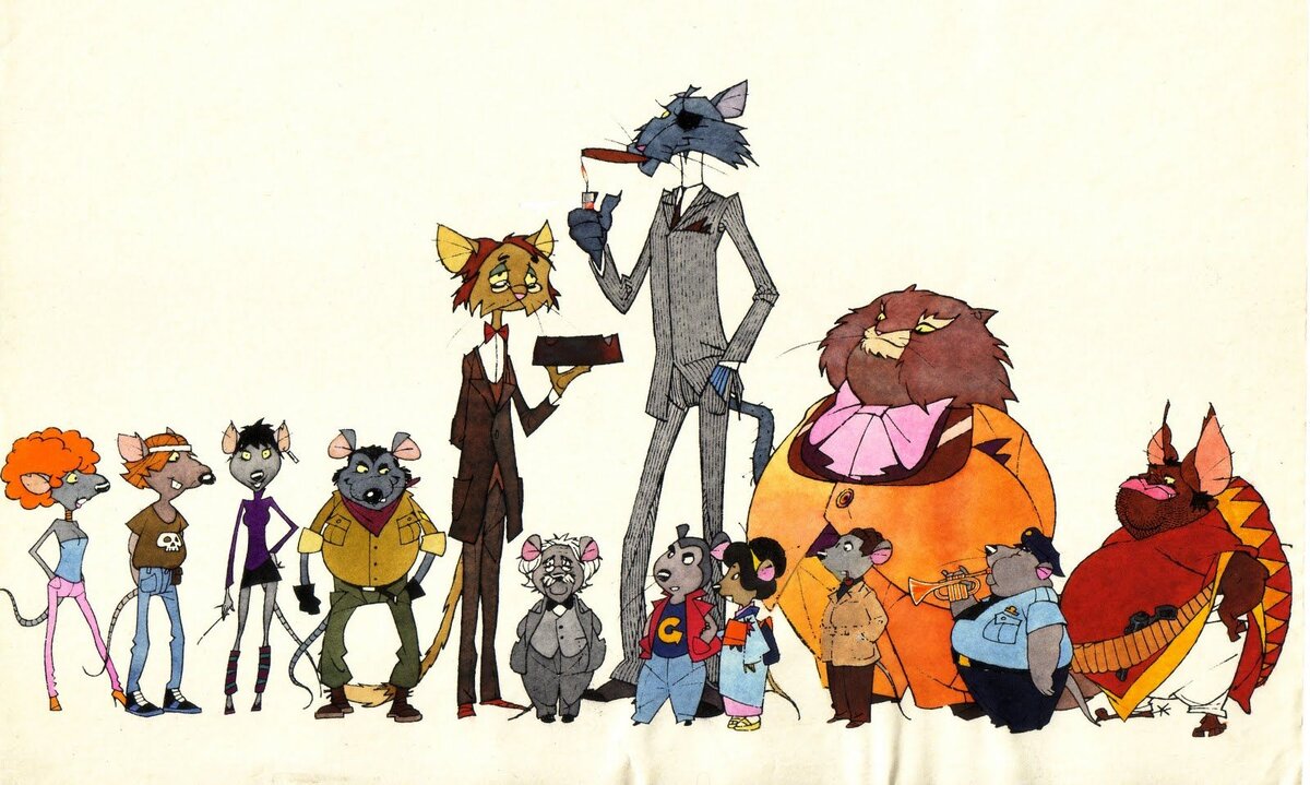 Гангстеры-кошки, крысы и добропорядочные мыши