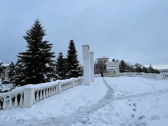     Севастополь в снегу, фото: crimea.mk.ru