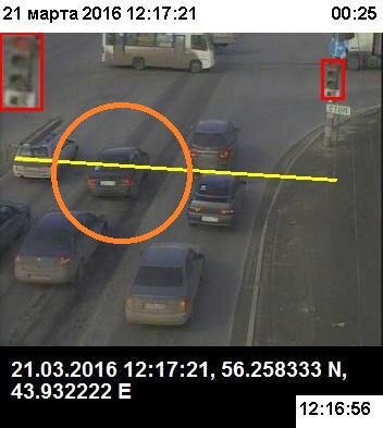 Фото из протокола о правонарушении