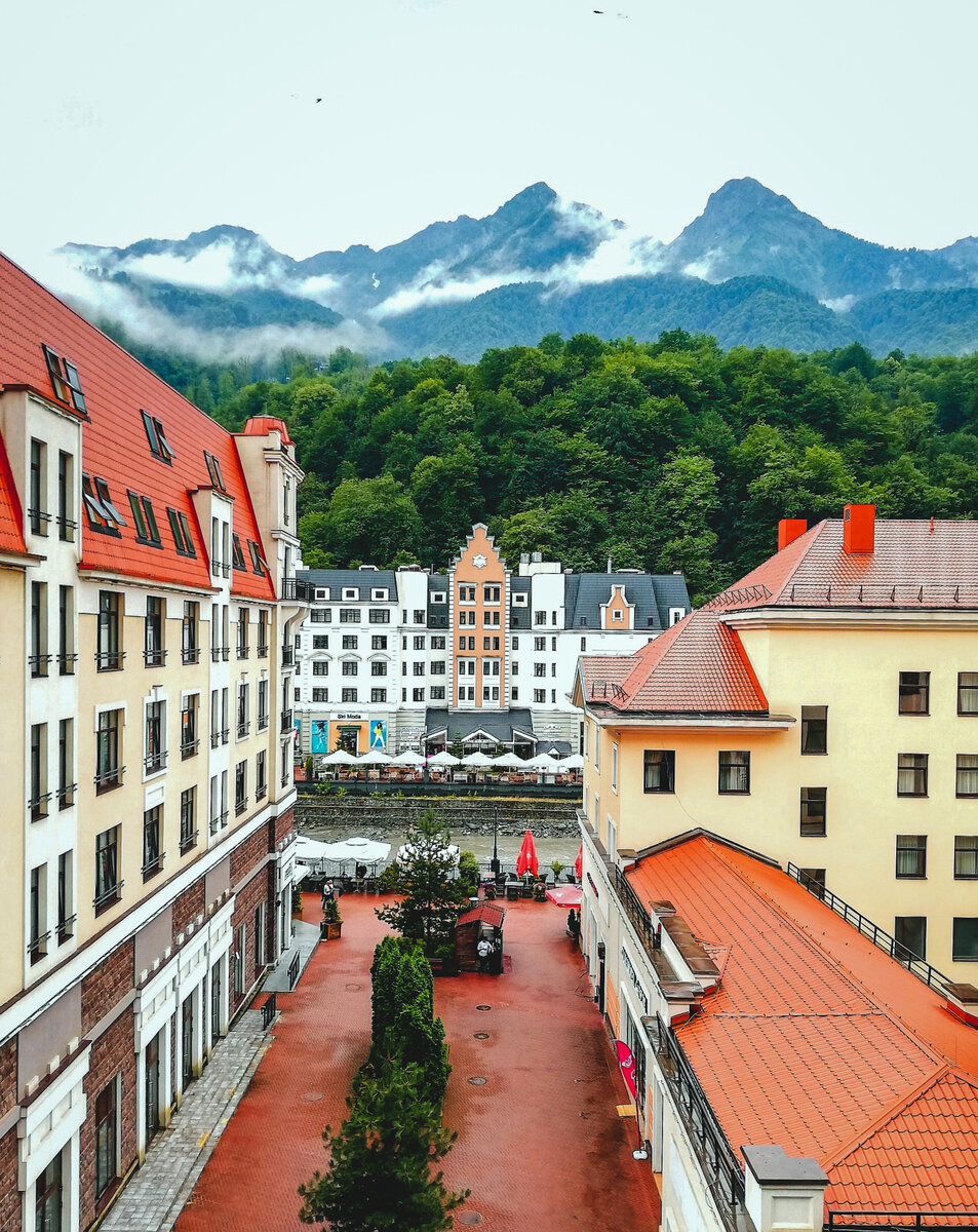 Вид из окна отеля Valset by Azimut. Фото из личного архива.