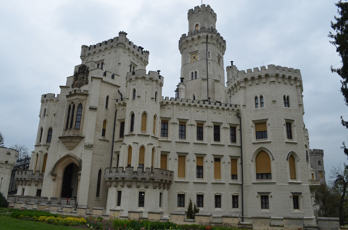 Замок глубока в чехии все