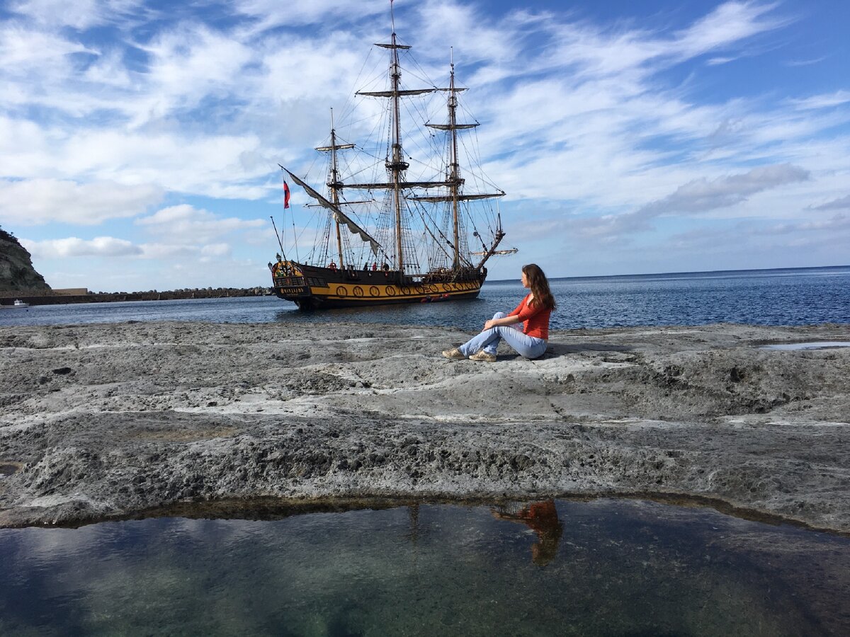 Из моего путешествия на настоящем фрегате