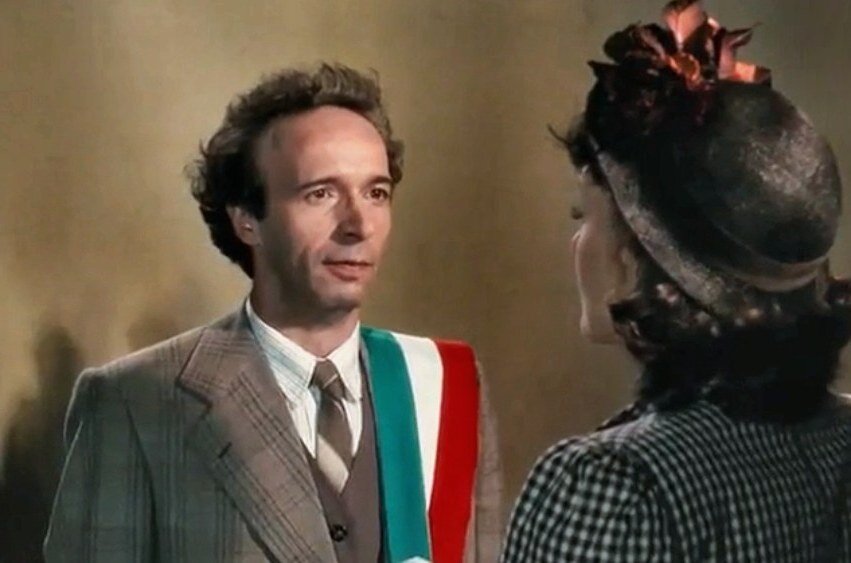 Кадр из фильма "Жизнь прекрасна"