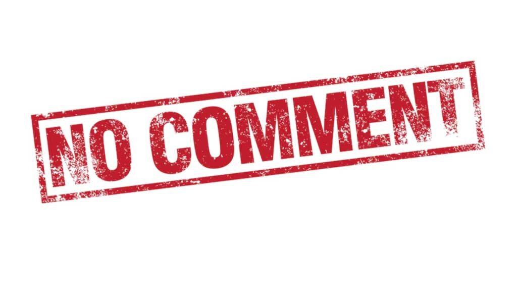 Upon comment comments