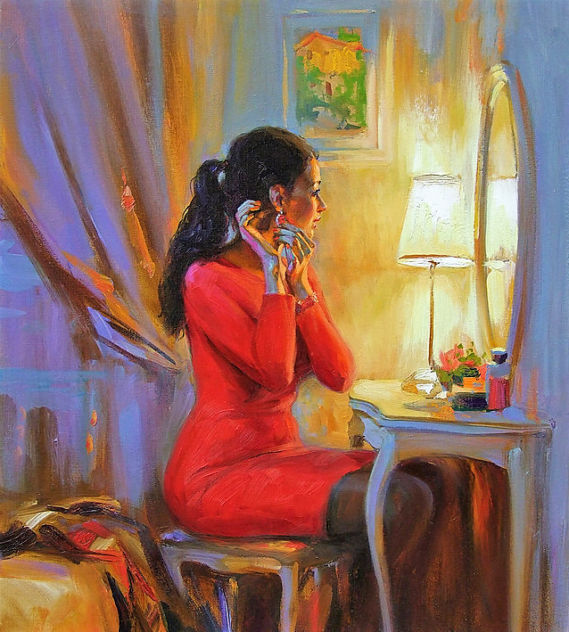 Маркин А.В., «Поход в театр», 2018