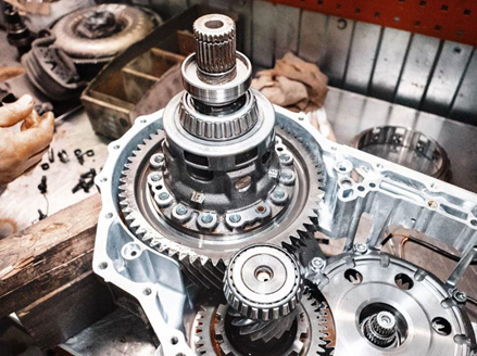 Ремонт коробки переменных передач общий план