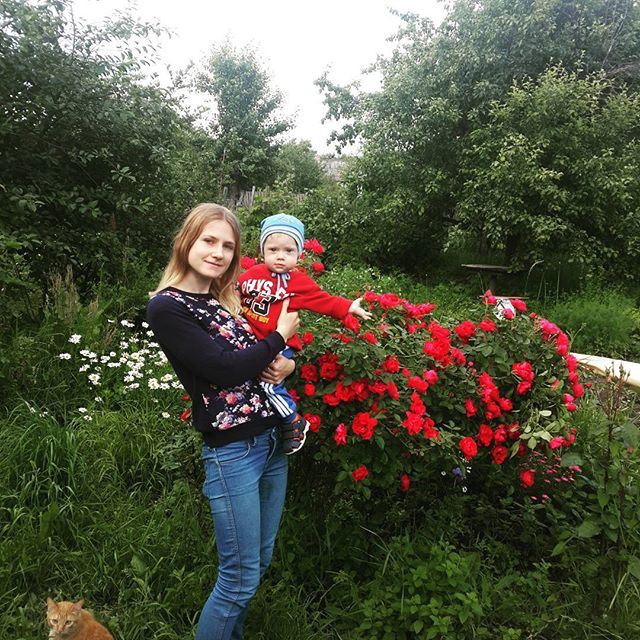 Мы на даче