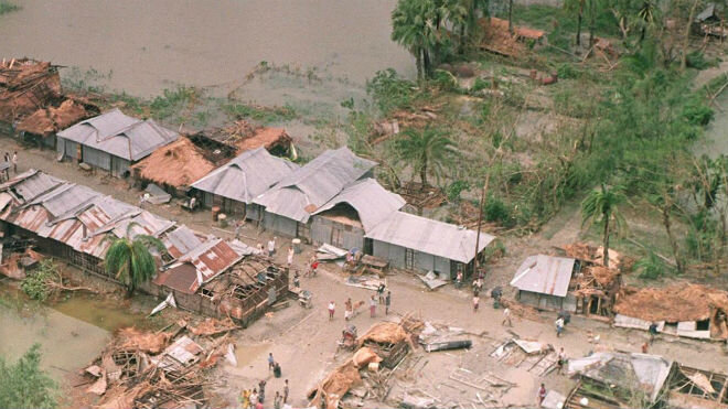 Бангладеш после разрушительного наводнения