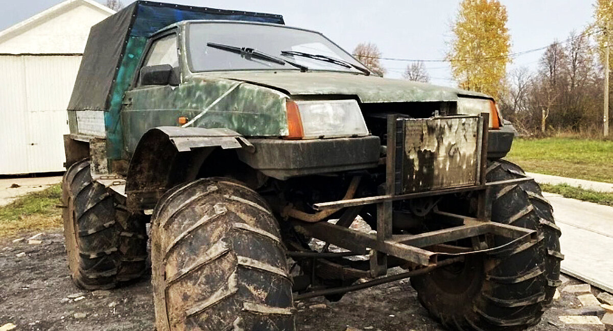 Народные умельцы не перестают удивлять кустарными творениями...