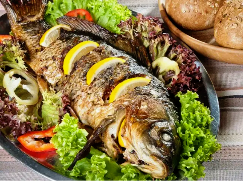 Праздничный сазан