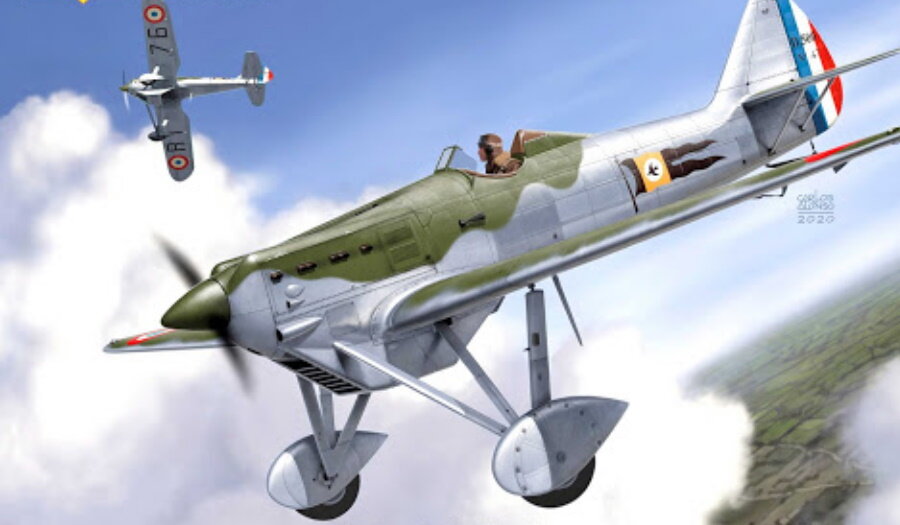 Истребитель Dewoitine D.500