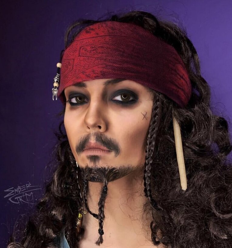 Фото автора. Мой грим в 2018 году