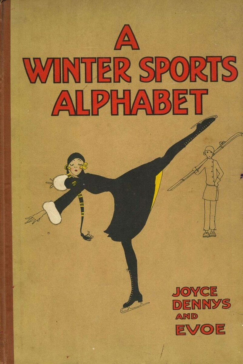  Joyce Dennys &Edmund George Valpy Knox "Winter Sports Alphabet",1926. Официальный источник  - www.openlibrary.org 