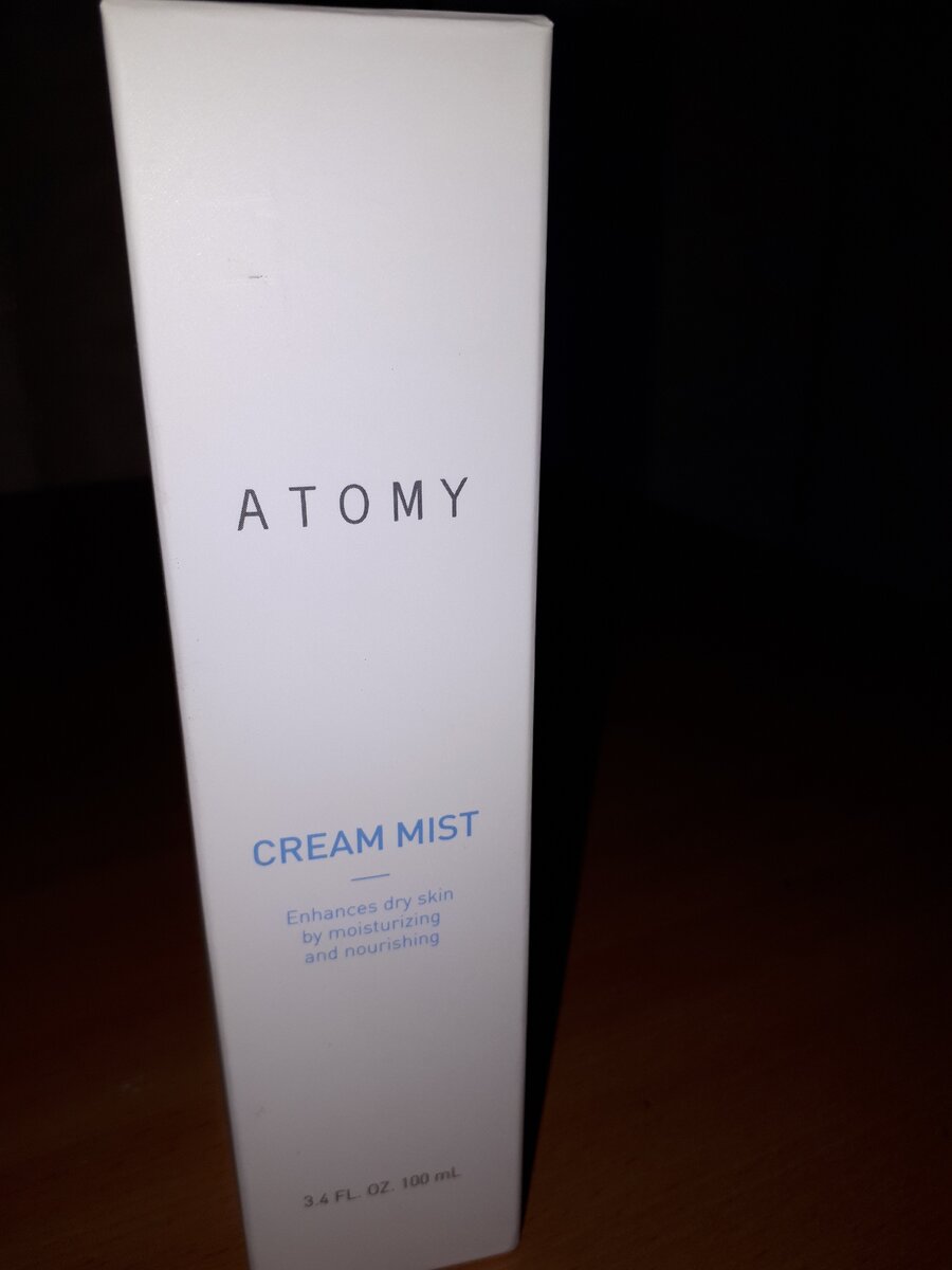 Атоми Крем-мист отлично справится  с ощущениями сухости кожи
