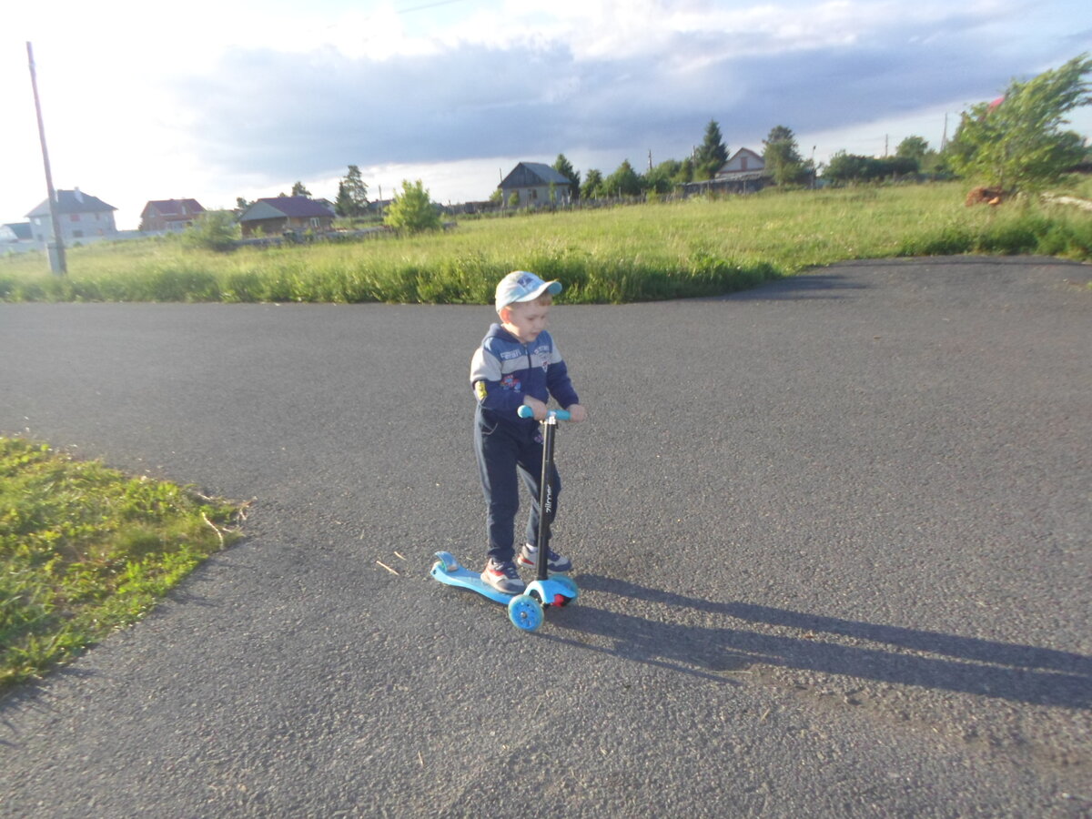 Главный летний друг сына 