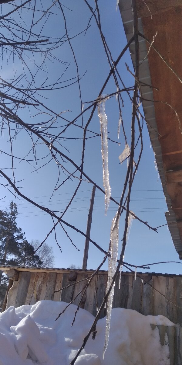 Большие сосульки