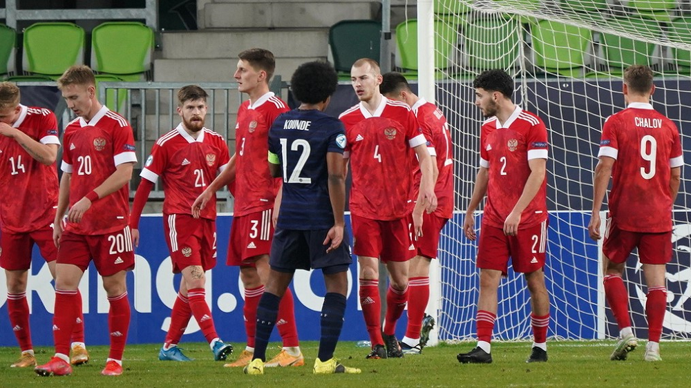 Россия (мол.) - Франция (мол.) 0:2