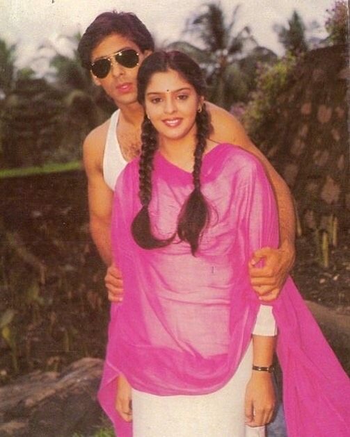 Нагма и Салман Кхан. фото взято с яндекс картинок.