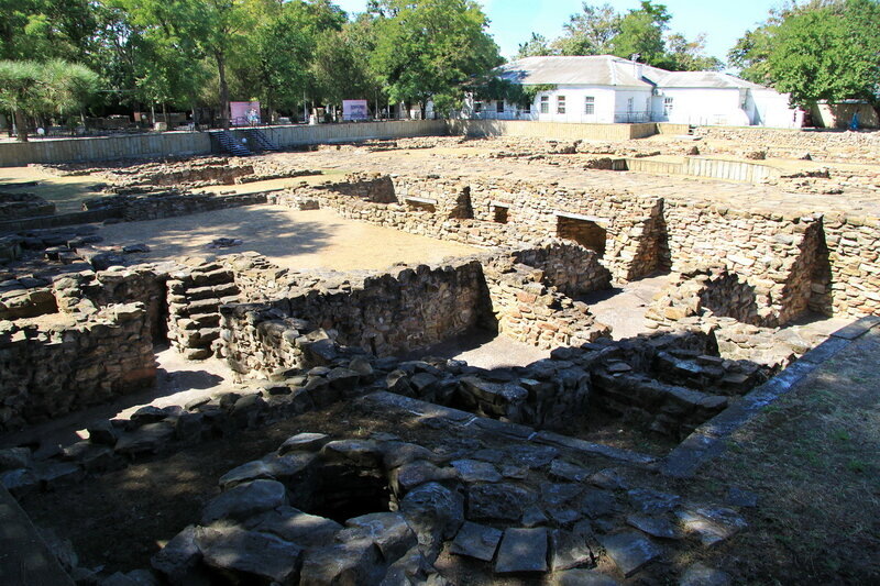 Открытая часть музея.