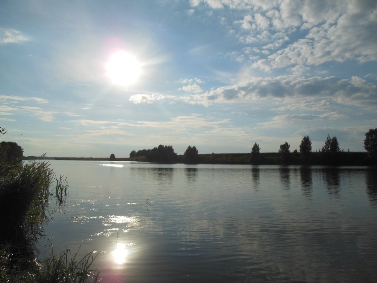 Вечерняя река (фото автора)