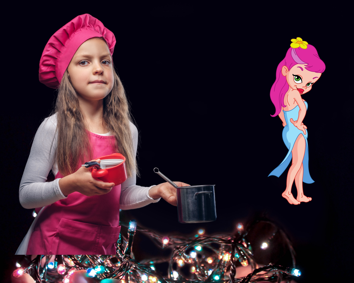 Ведь и правда красавица.